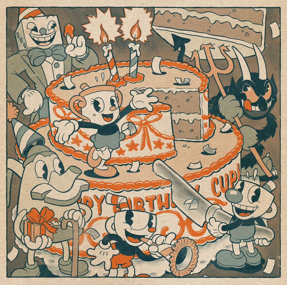 New Poster for The Cuphead Show Revealed