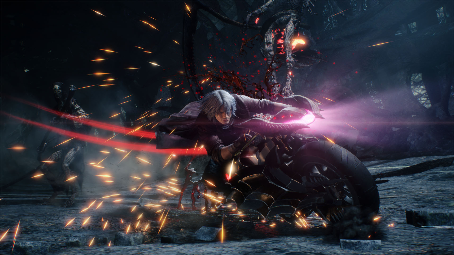 Devil May Cry 5 pulls ahead of Resident Evil 2 on Steam