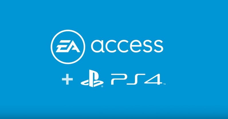 ea access ps4 game list