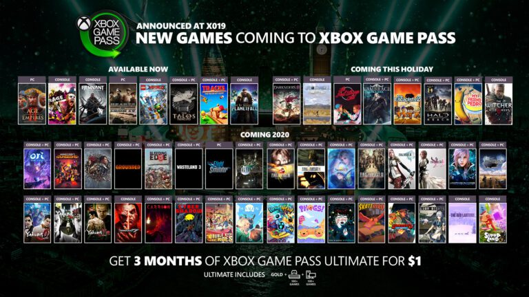 What games are leaving game pass in November?