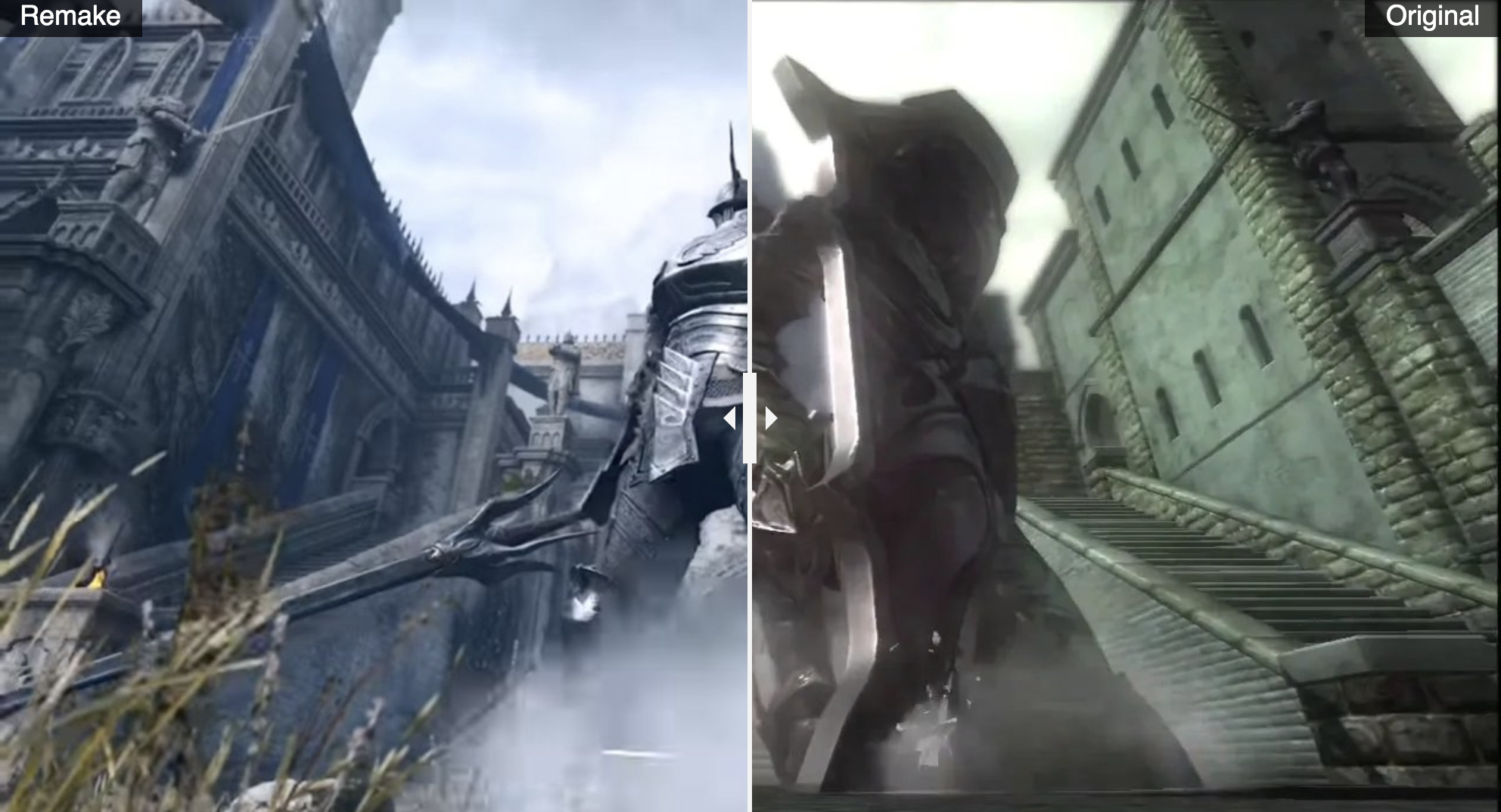 Demon S Souls Remake Screenshot Comparison A Massive Difference