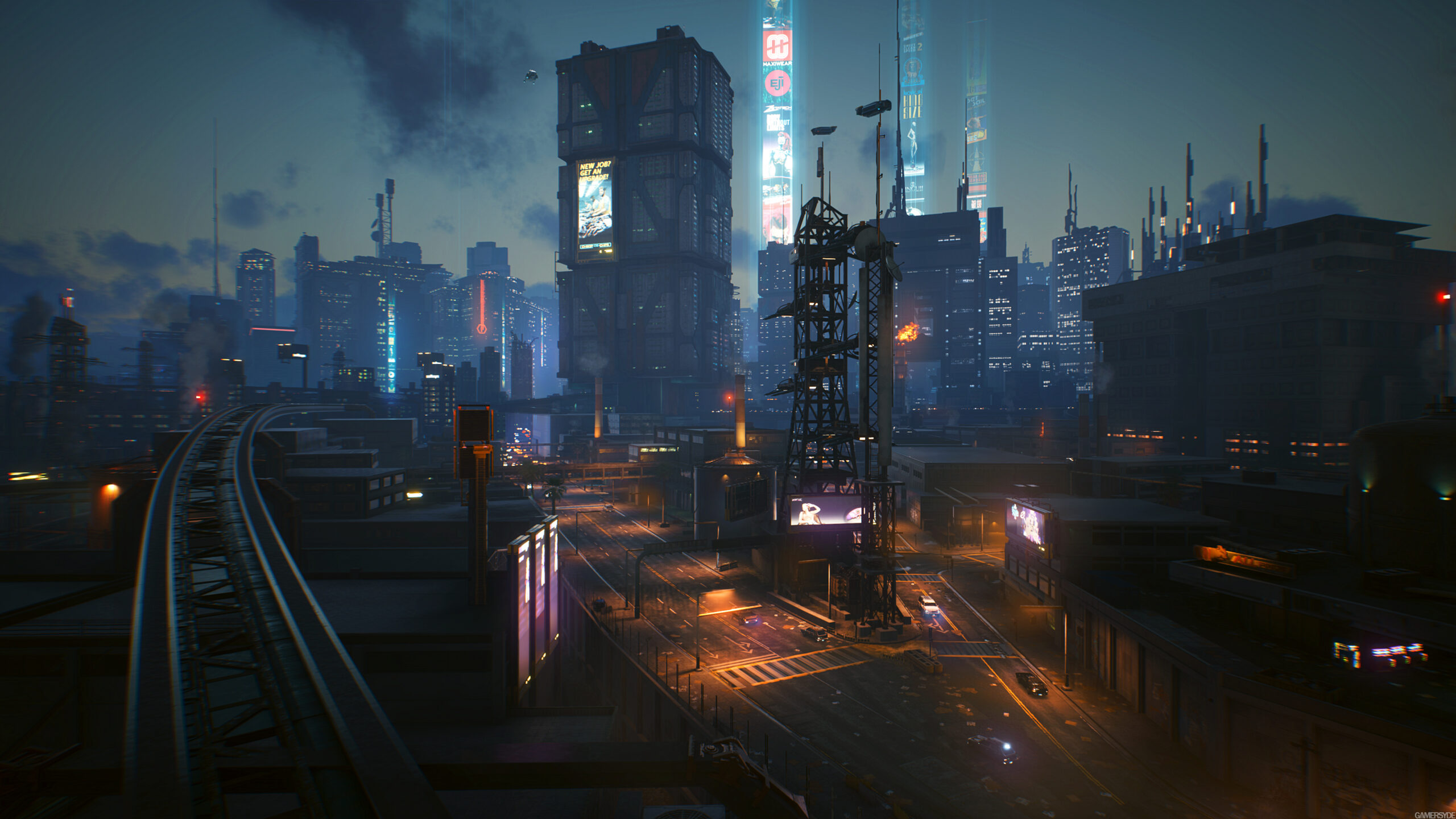 Cyberpunk 2077 4k Screenshots Show A Night City Full Of Life 9031
