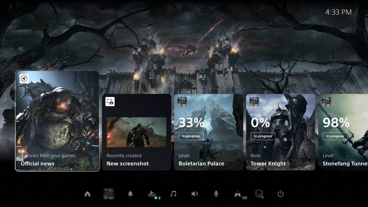 PS5 UI Mockup Shows How Demon's Souls and Bloodborne Activities Will Look  Like