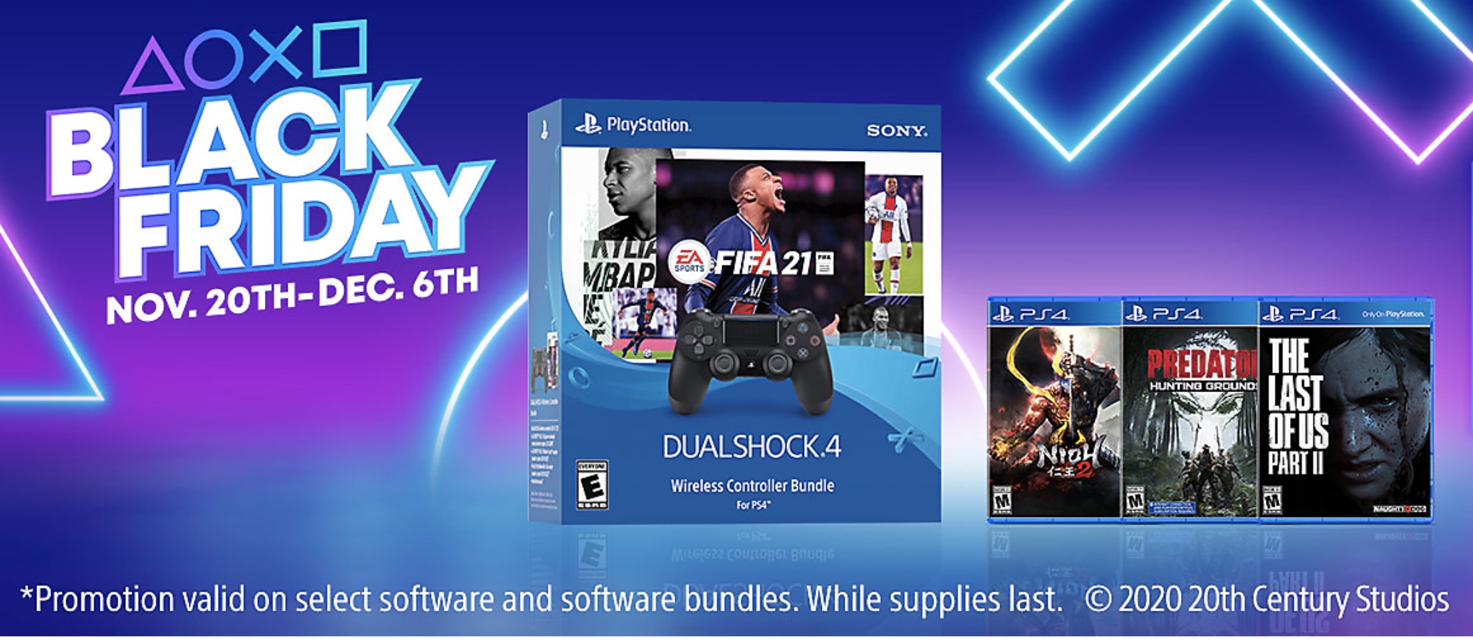 playstation store black friday 2020