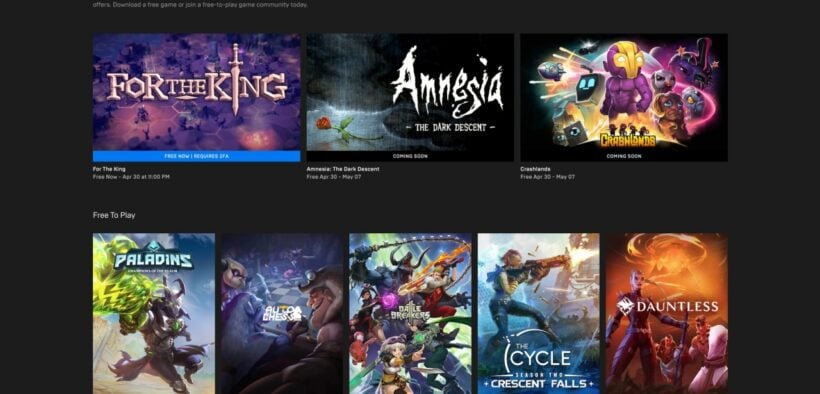 Epic Games Store 15 Days Of Free Games List Has Leaked