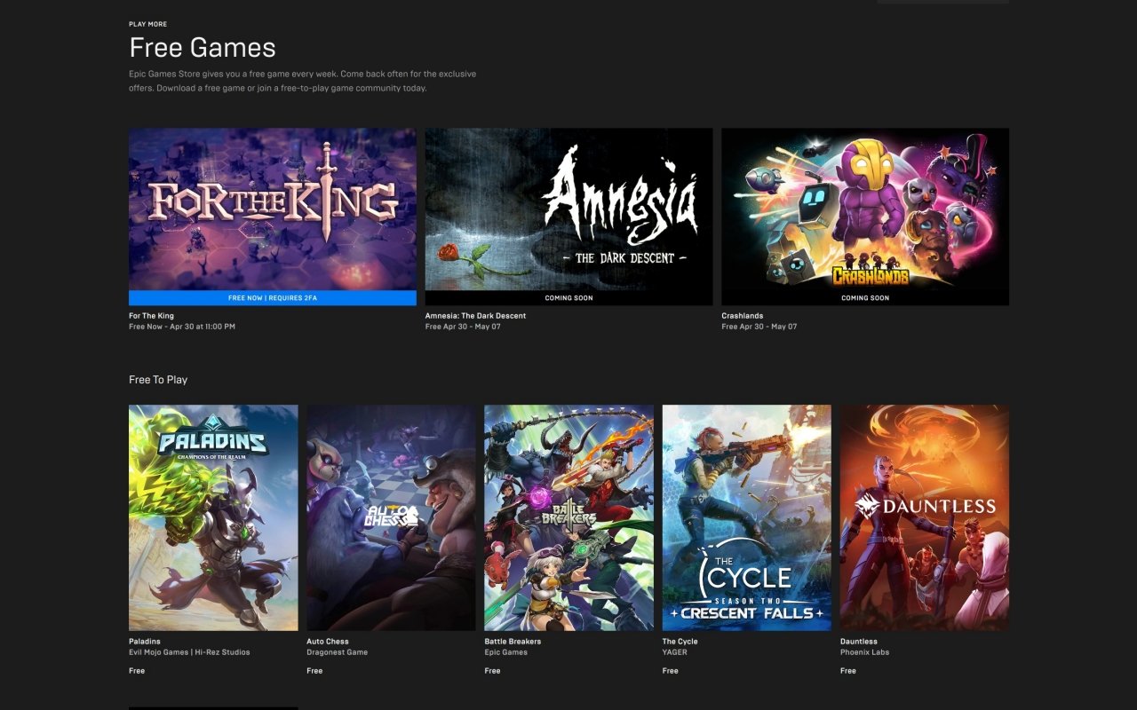Epic Games Store 15 Days of Free Games List Has Leaked