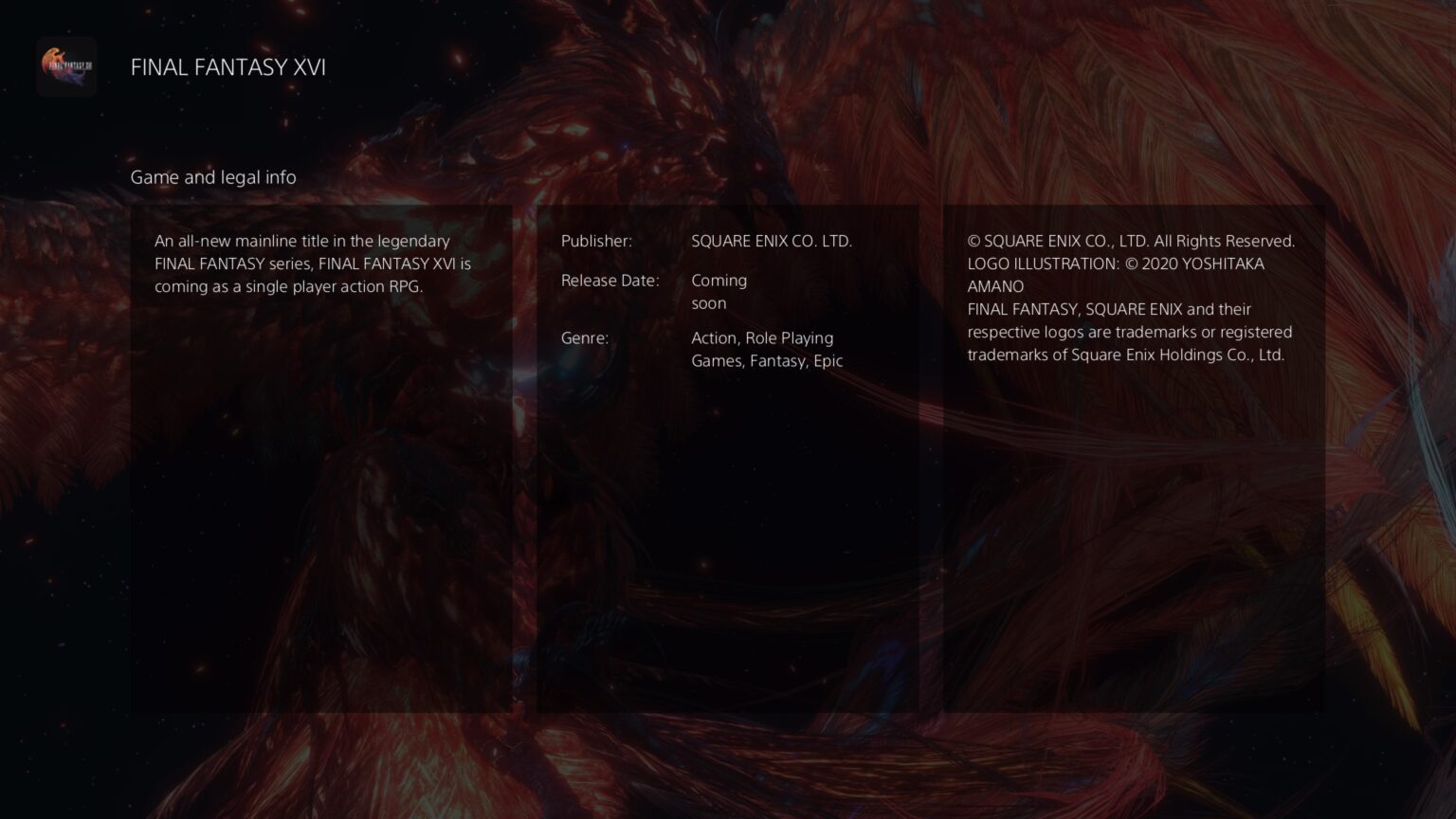 final fantasy xvi release date ps5 final fantasy xvi release date ps5