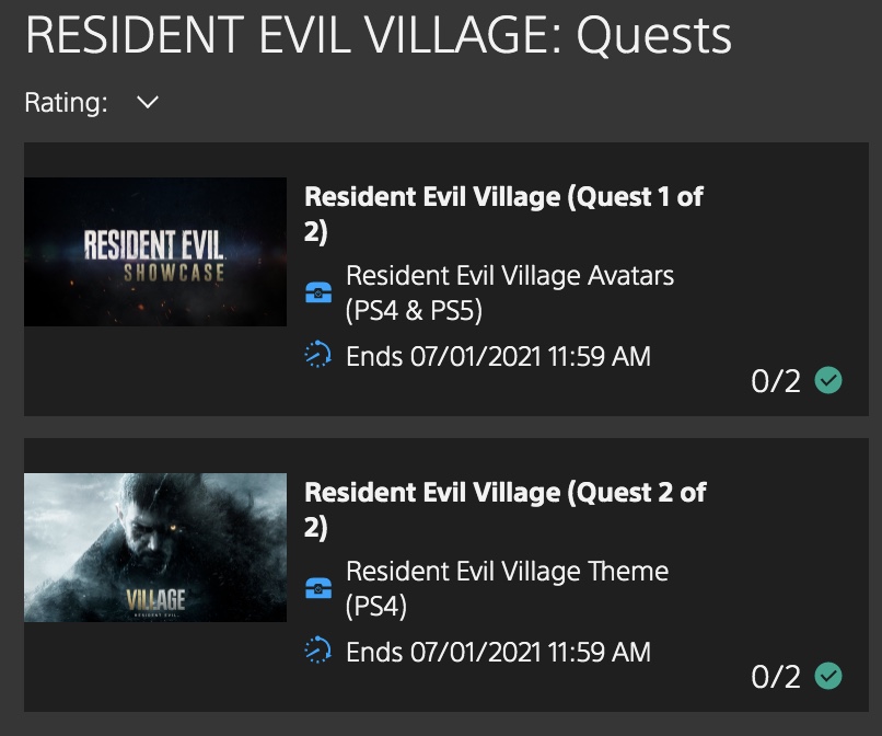 Resident Evil Village PS4 PS5