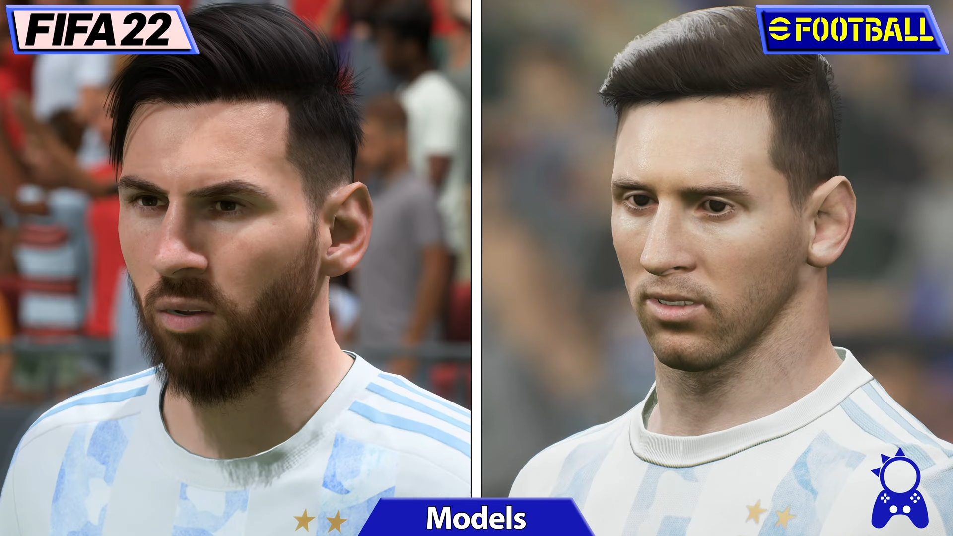 eFootball 2022 Vs PES 2021 PS4 