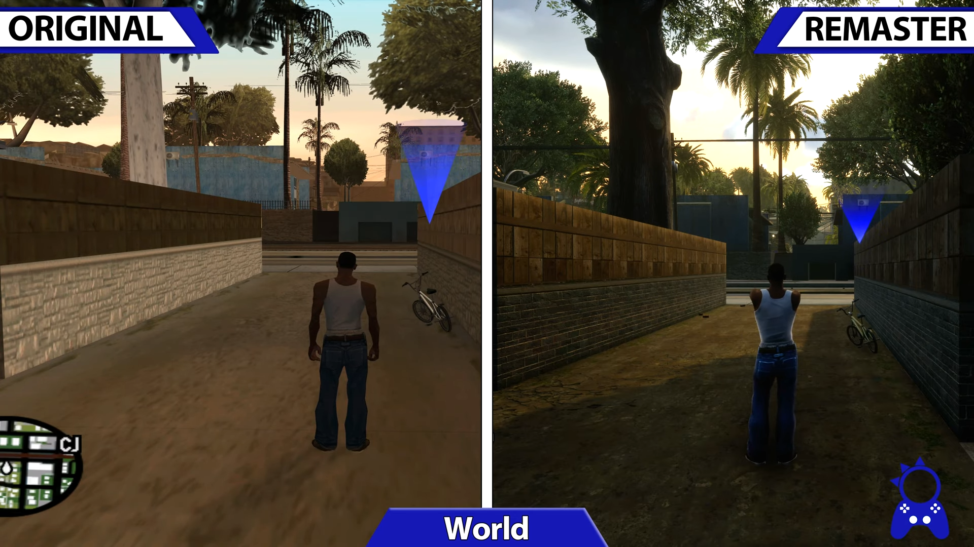 Grand Theft Auto: San Andreas/Version and Platform Differences