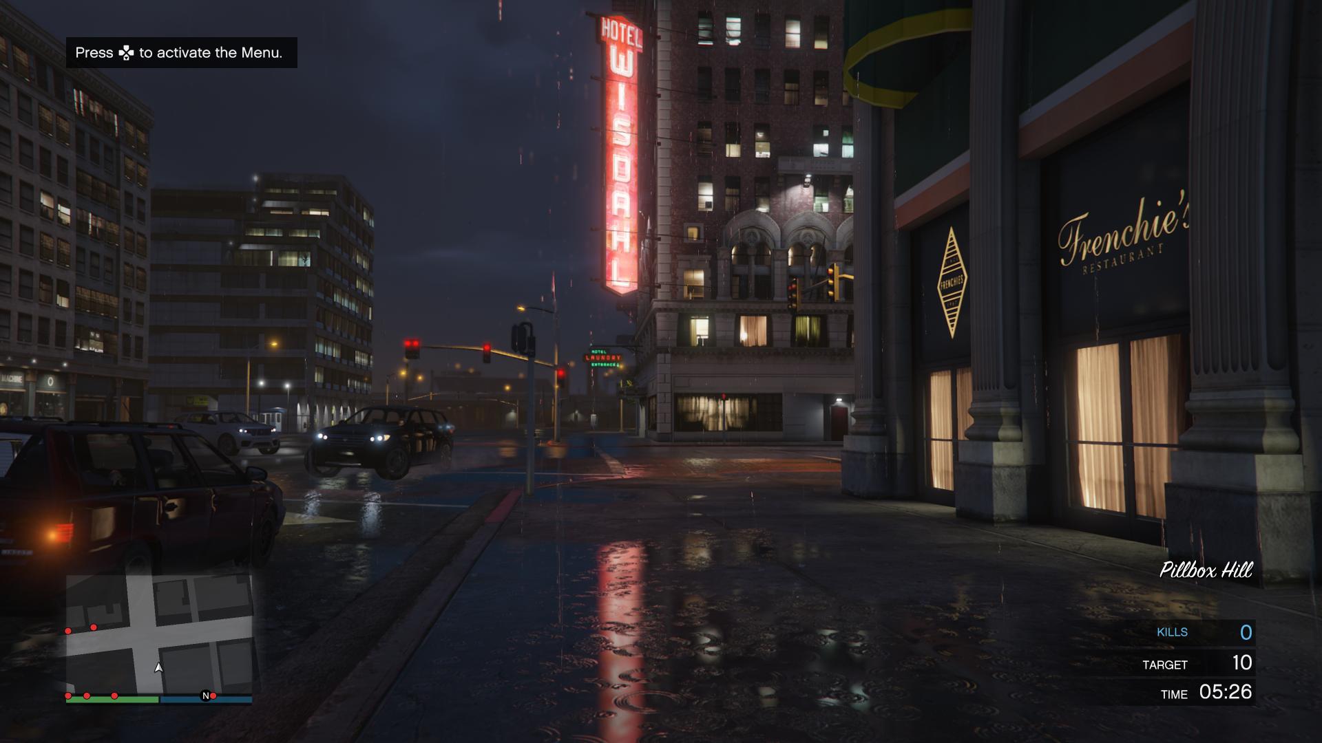 GTA 5 PS5 graphics mod displays ultra graphics with enhanced reflection