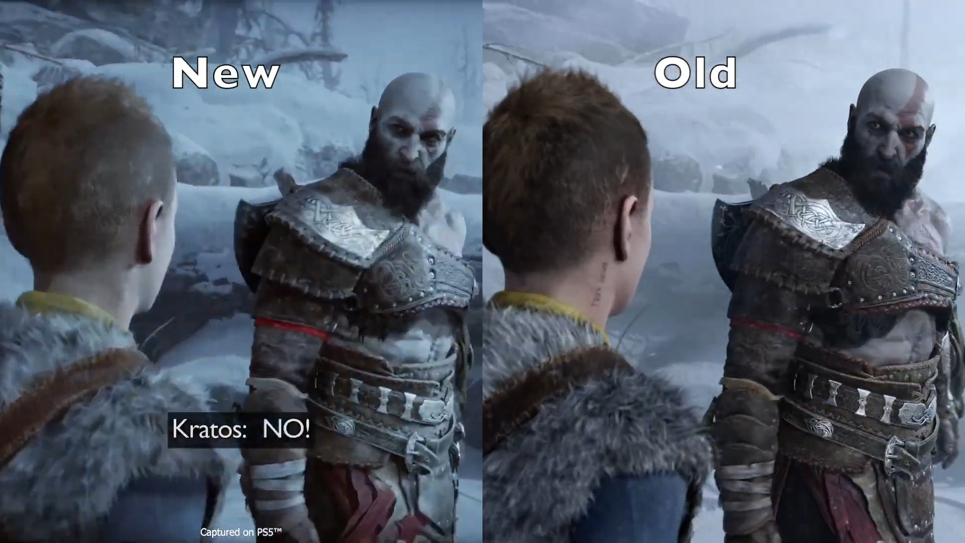 Comparison of Atreus in God of War 2018 and God of War Ragnarok : r/GodofWar