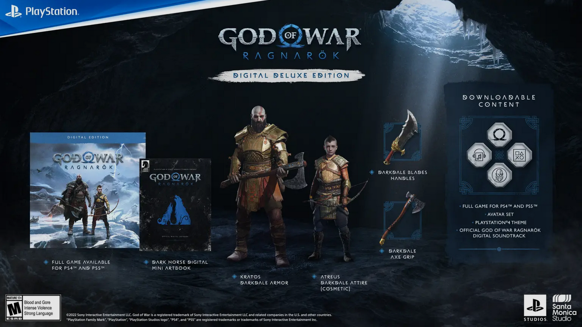 God of war ragnarok release date editions