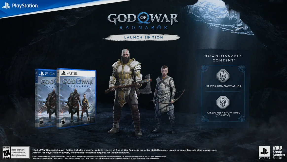 God of war ragnarok release date editions