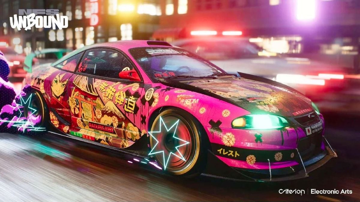 Need for speed unbound map cars