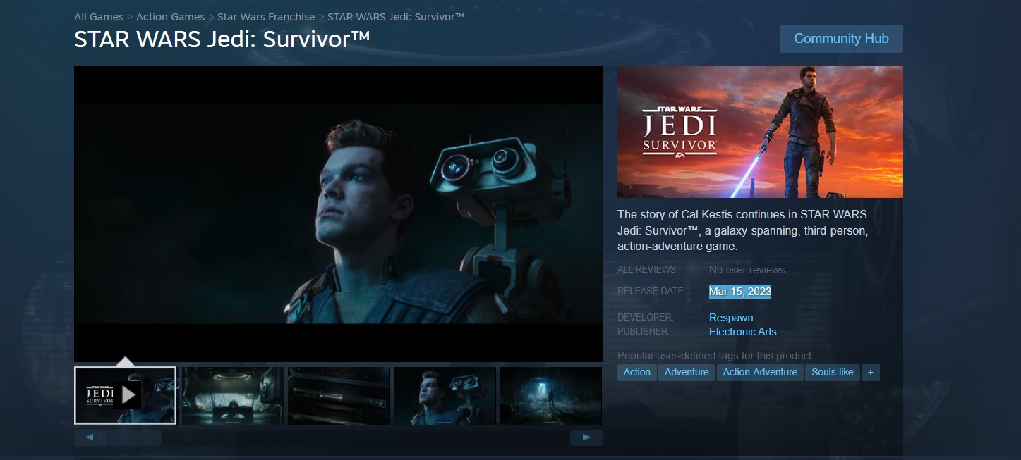 Star wars jedi survivor release date pre-order bonus