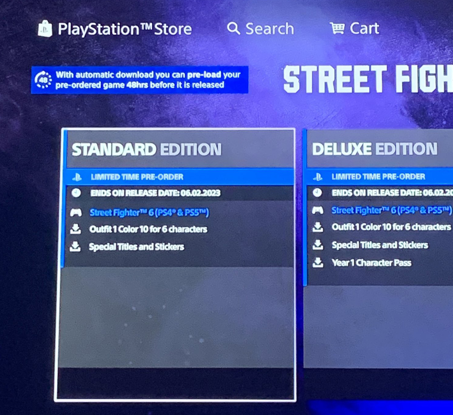 Street fighter 6 release date