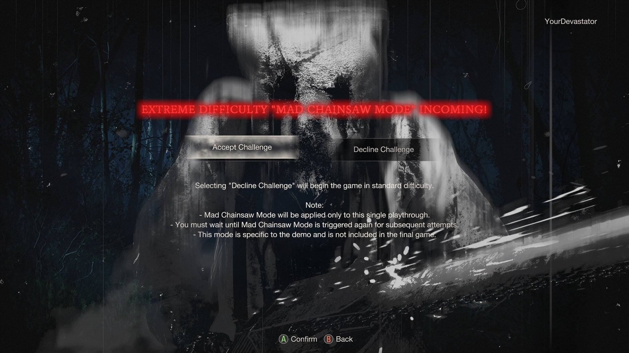 Resident evil 4 remake demo unlock secret weapon difficulty