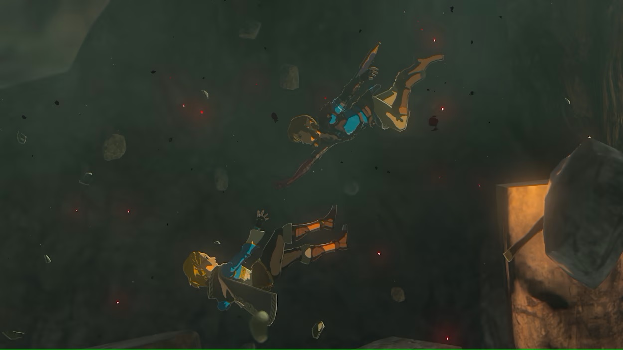 SPOILERS [THE LEGEND OF ZELDA: BREATH OF THE WILD] Leaked Cutscene (Zelda  and Link) on Make a GIF