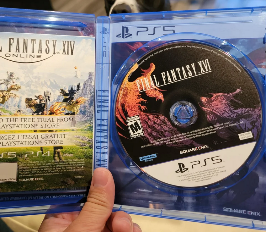 Final fantasy xvi retail copies file size