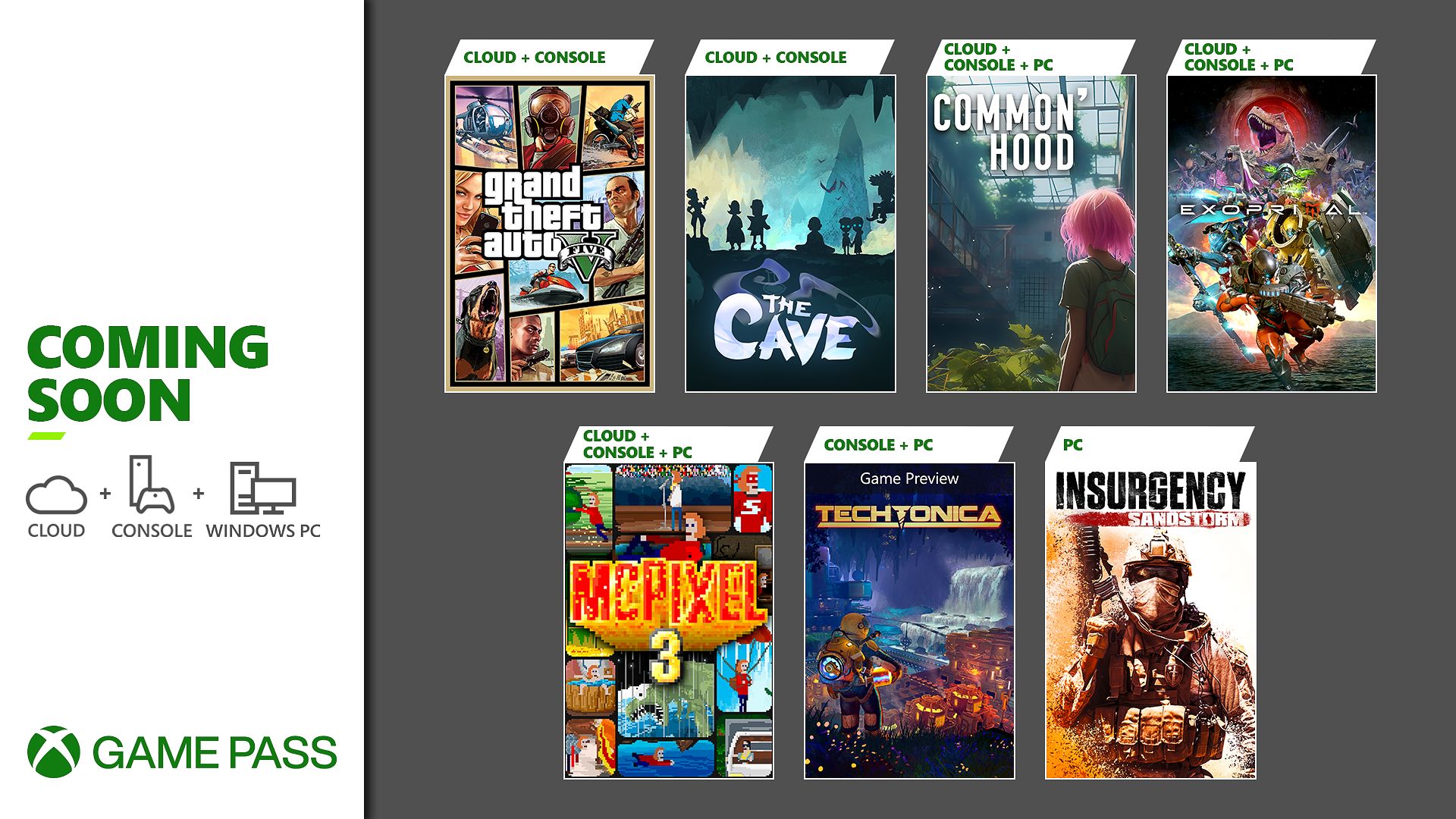 Xbox game pass july 2023