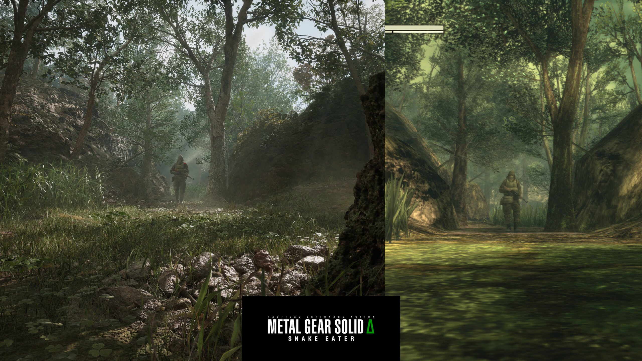 Metal gear solid 3 graphical comparison