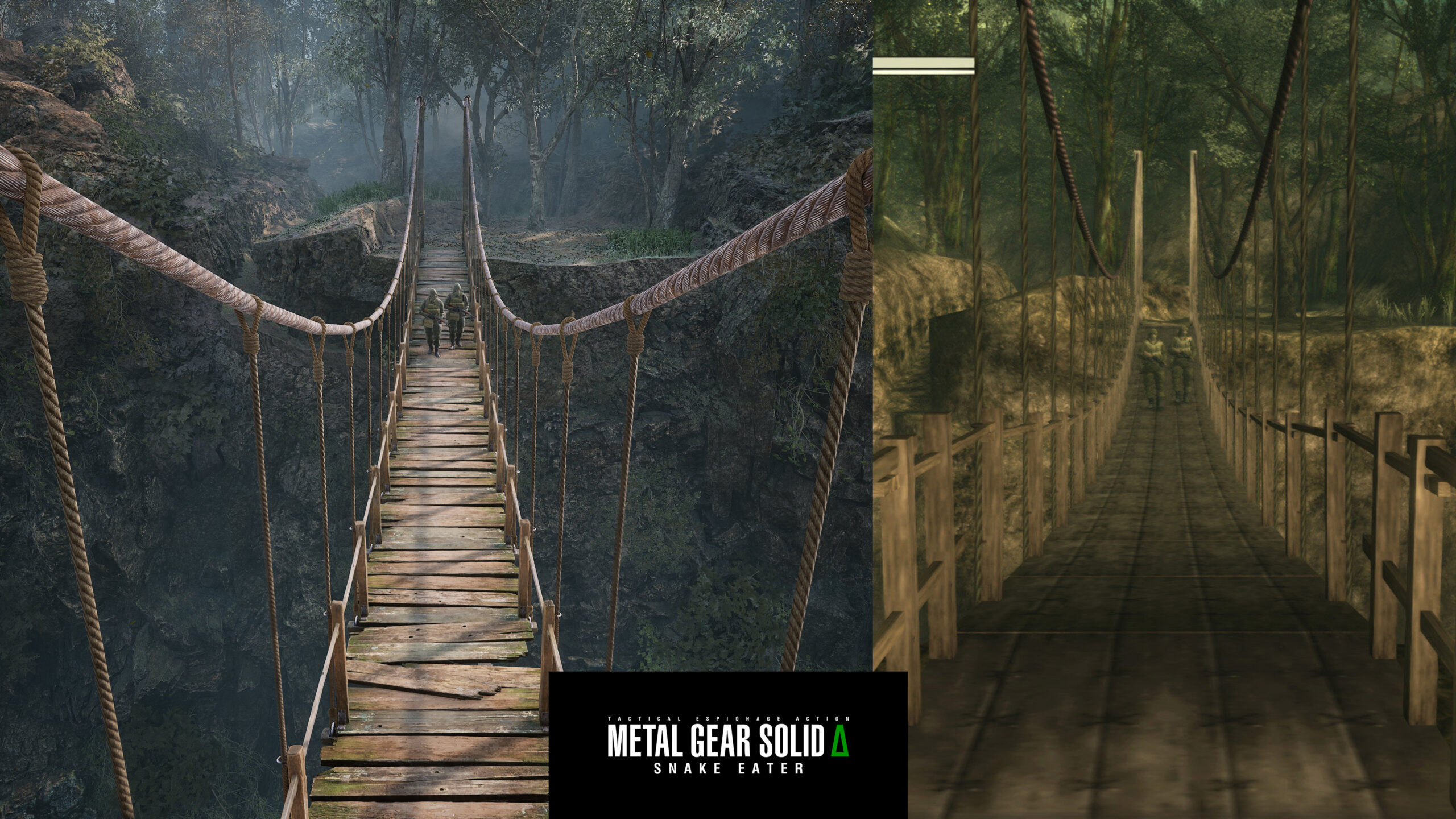Metal gear solid 3 graphical comparison