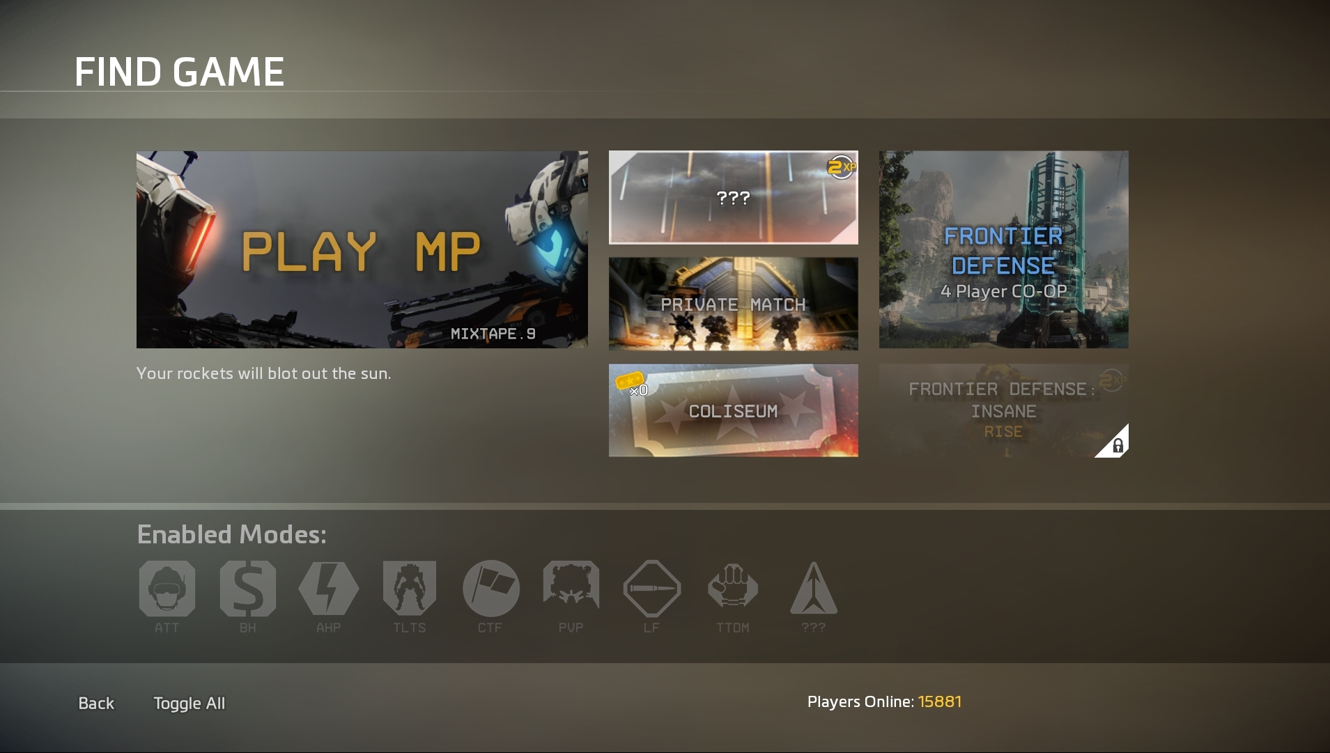 Titanfall 2 new mode