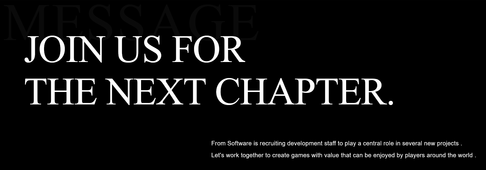 Fromsoftware new projects