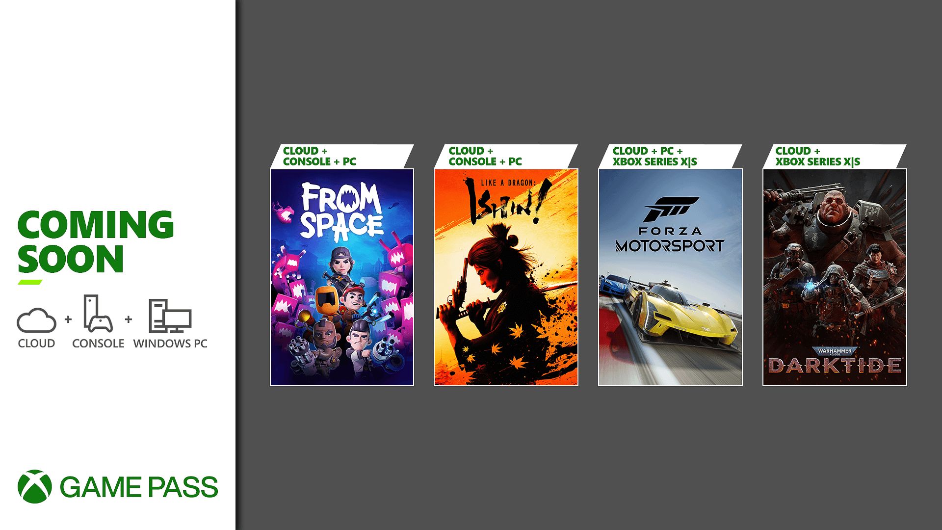 Xbox game pass october 2023