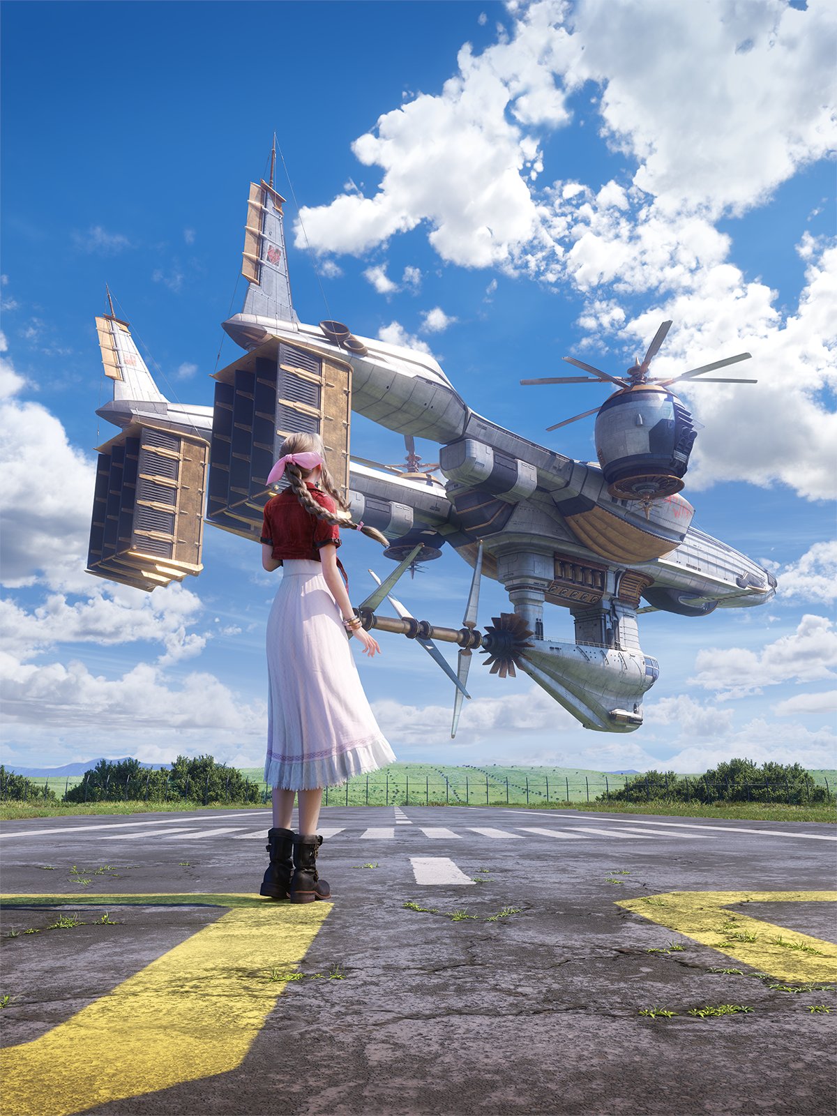 Final fantasy vii remake airship
