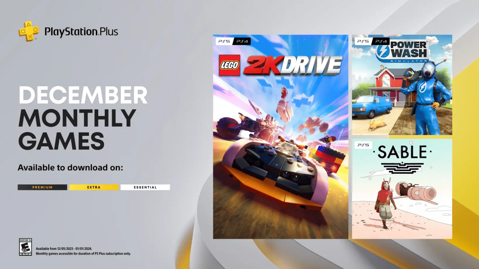 Ps plus december 2023