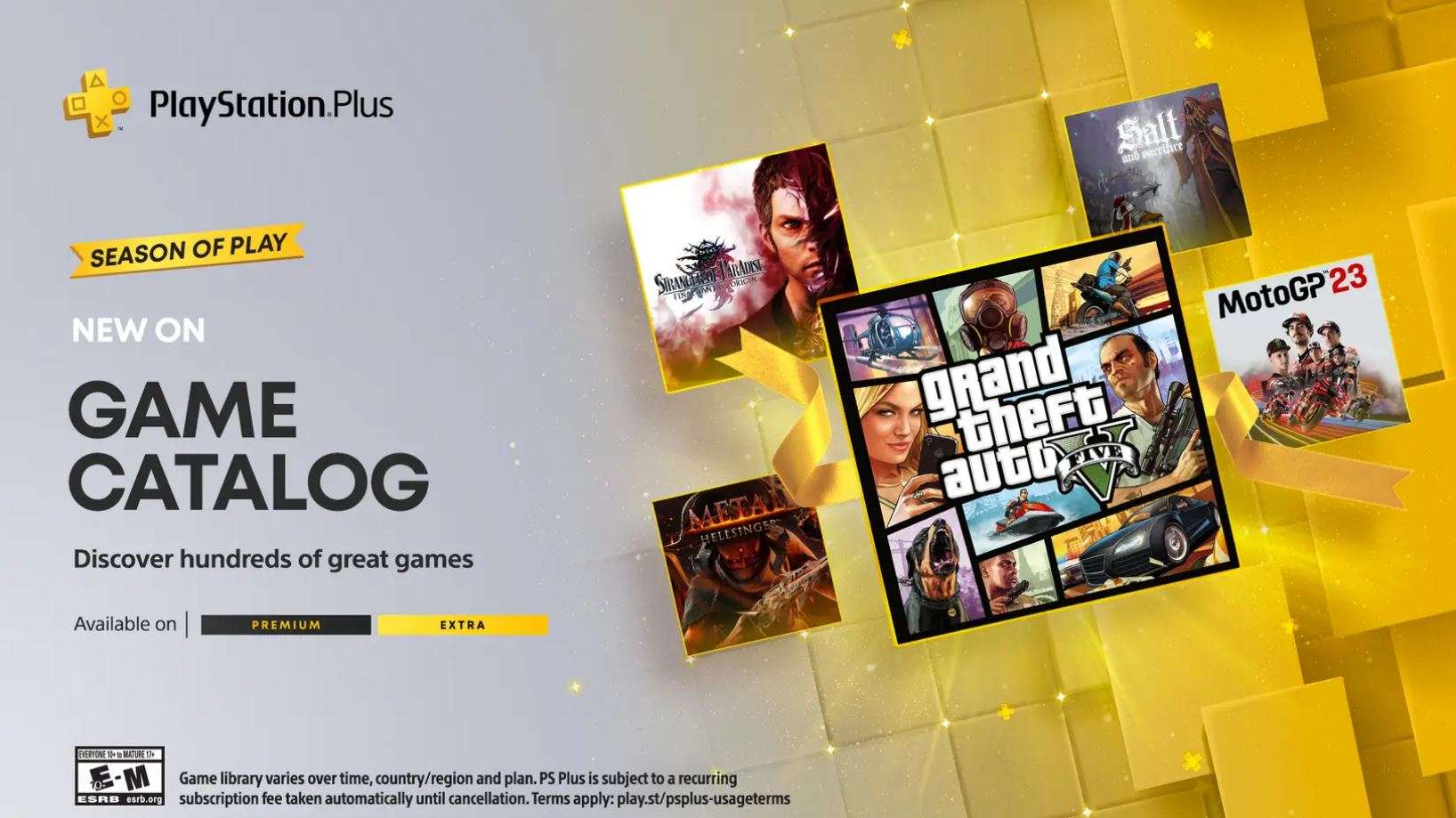 PlayStation Plus Extra and Premium October 2023 Games Lineup Revealed