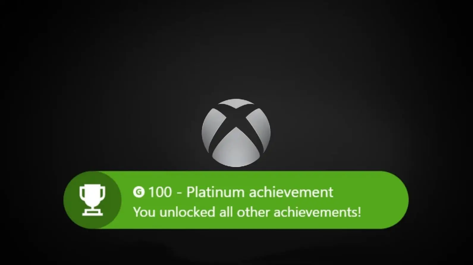 Xbox achievements platinum
