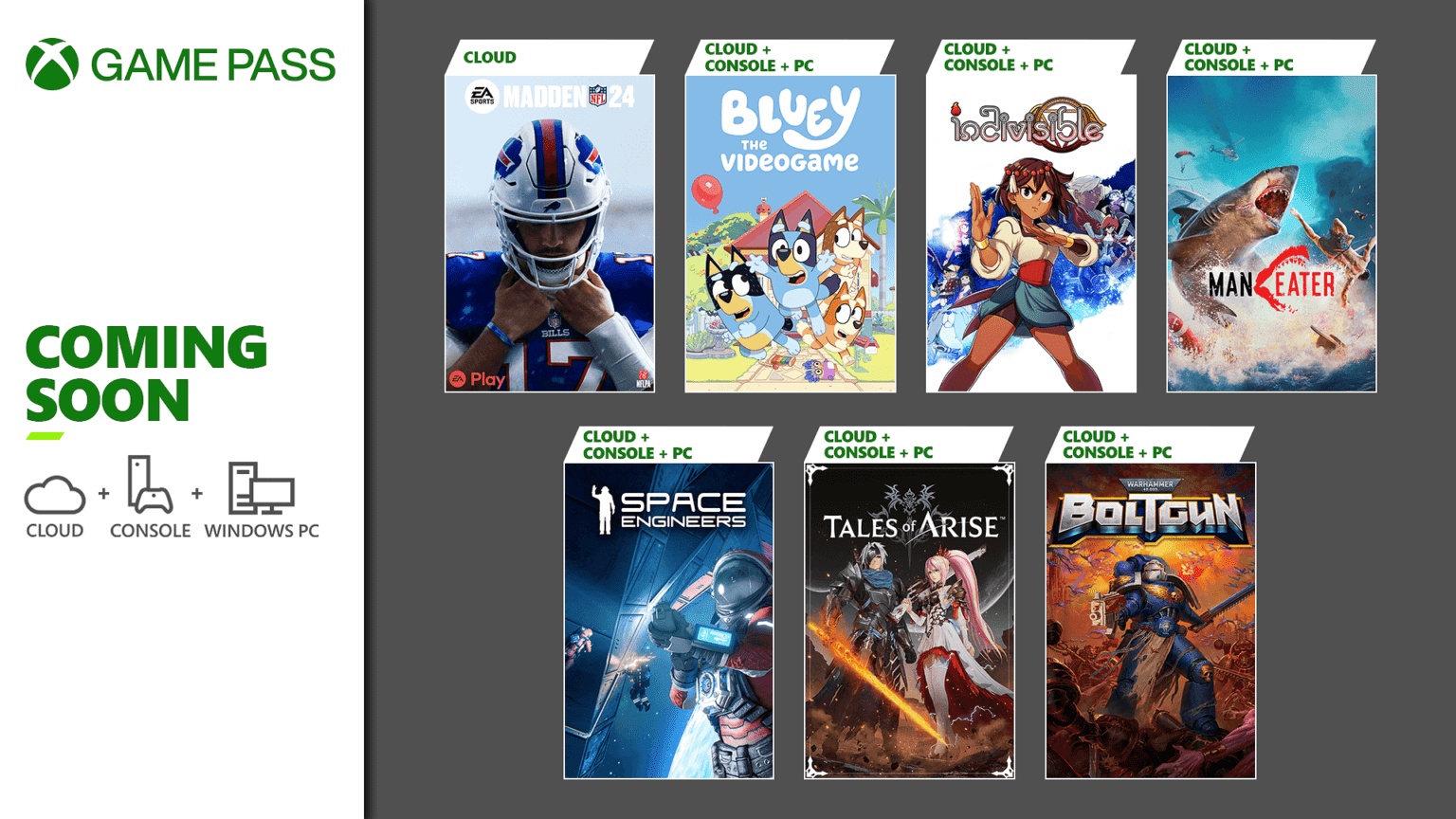 Xbox game pass end of february 2024