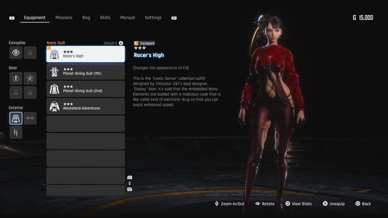 Stellar blade demo costumes