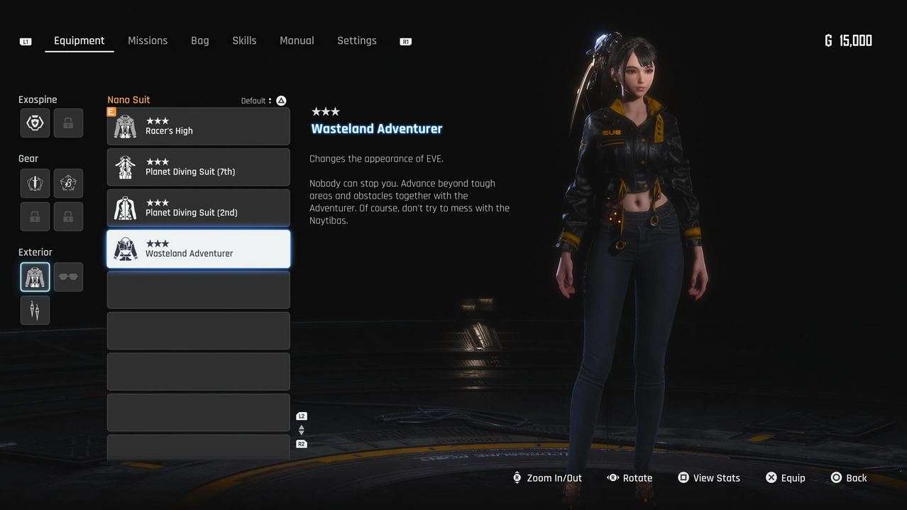 Stellar blade demo costumes