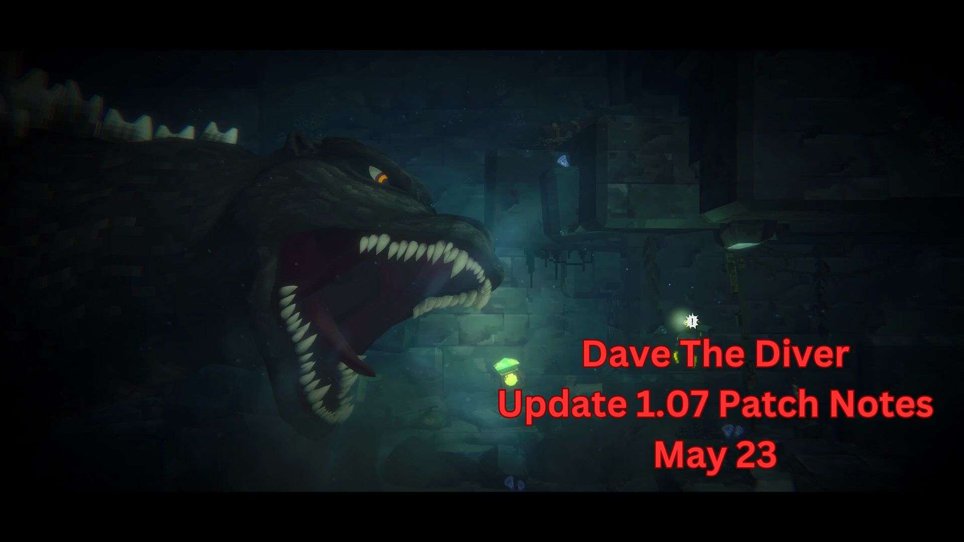 Пакет контента Dave The Diver Godzilla выйдет вместе с обновлением 1.07
