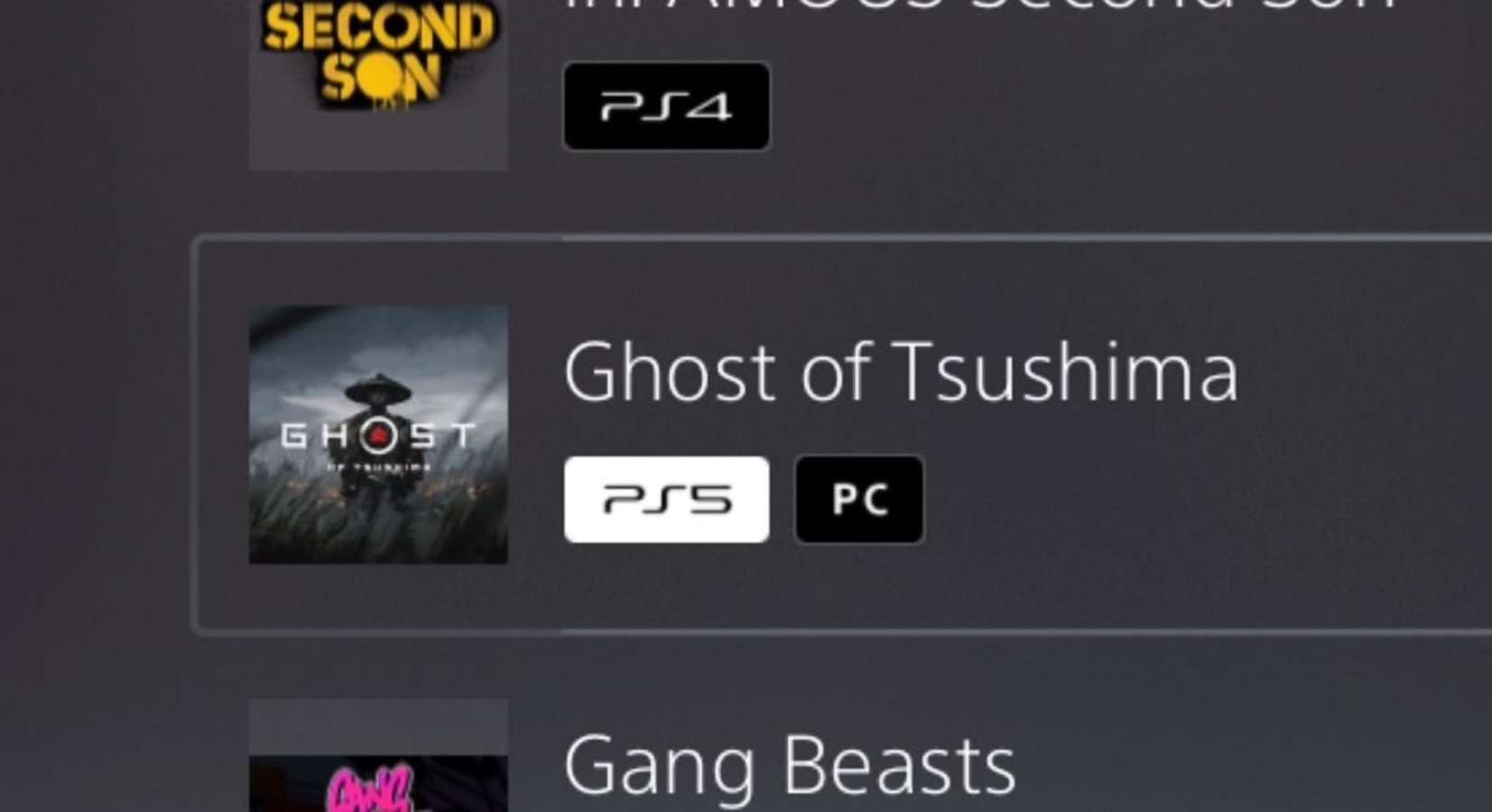 Psn cross-platform releases