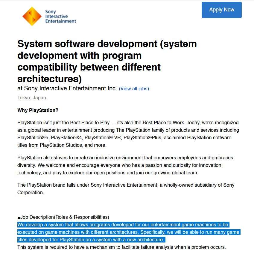 Ps6 arm architecture