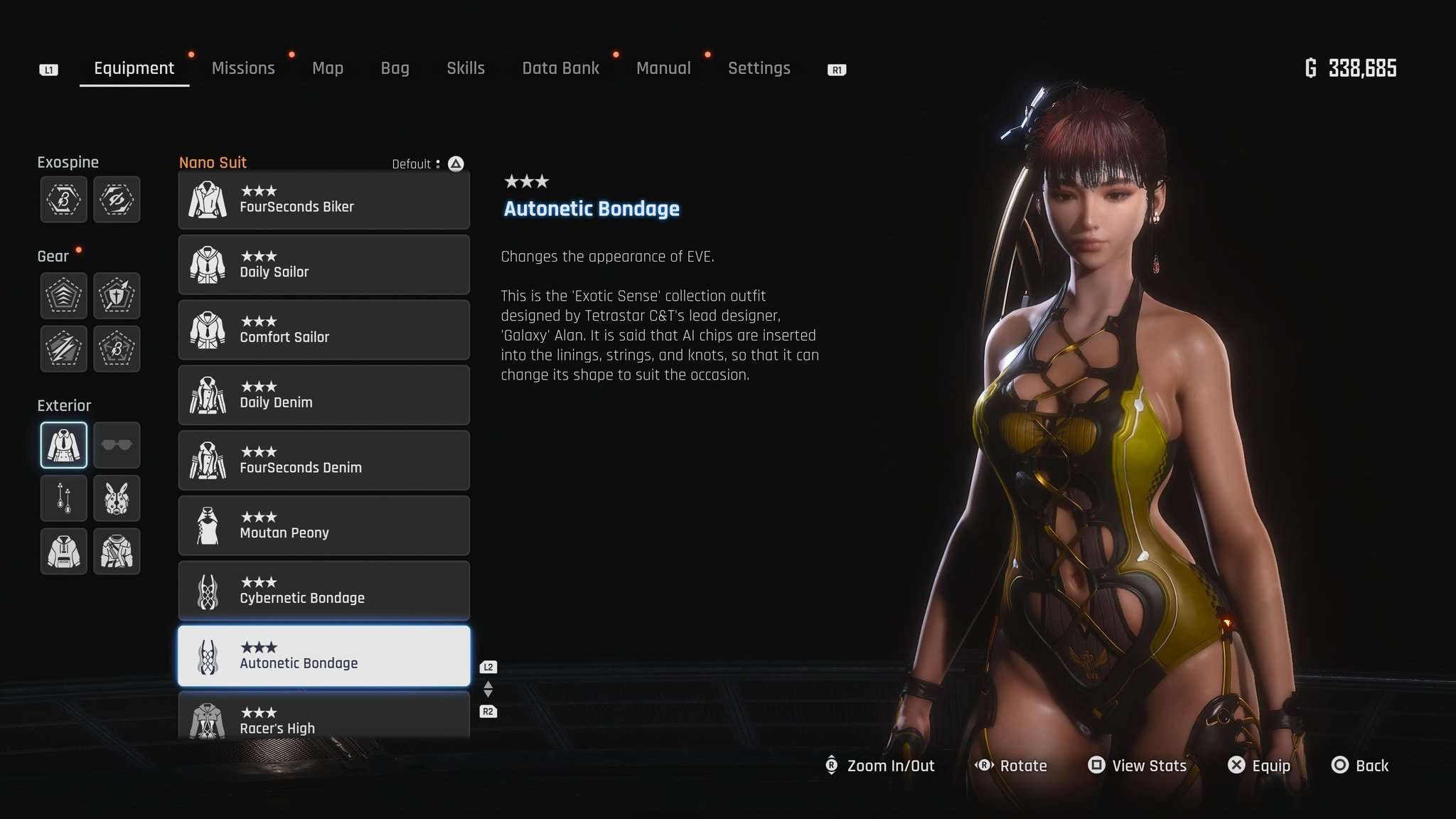 Stellar blade uncensored suits