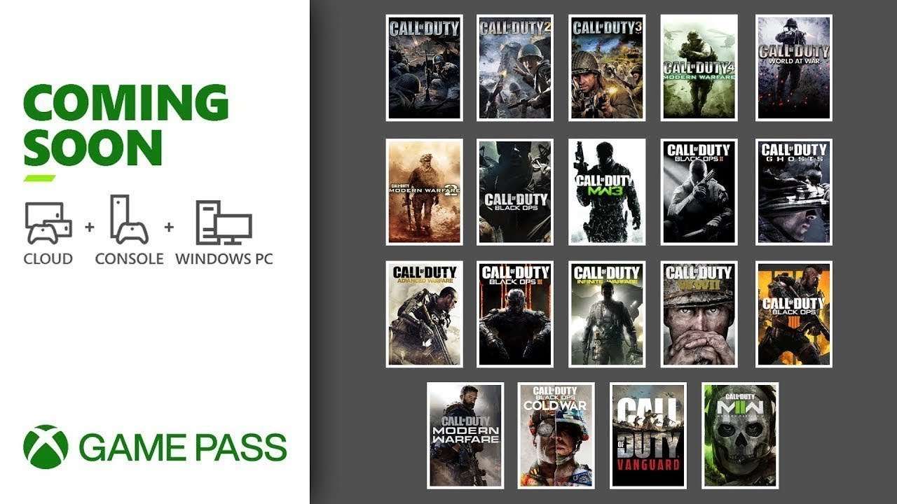 Microsoft Doubles Down On Bringing Activision Games To Xbox Game Pass Subscription