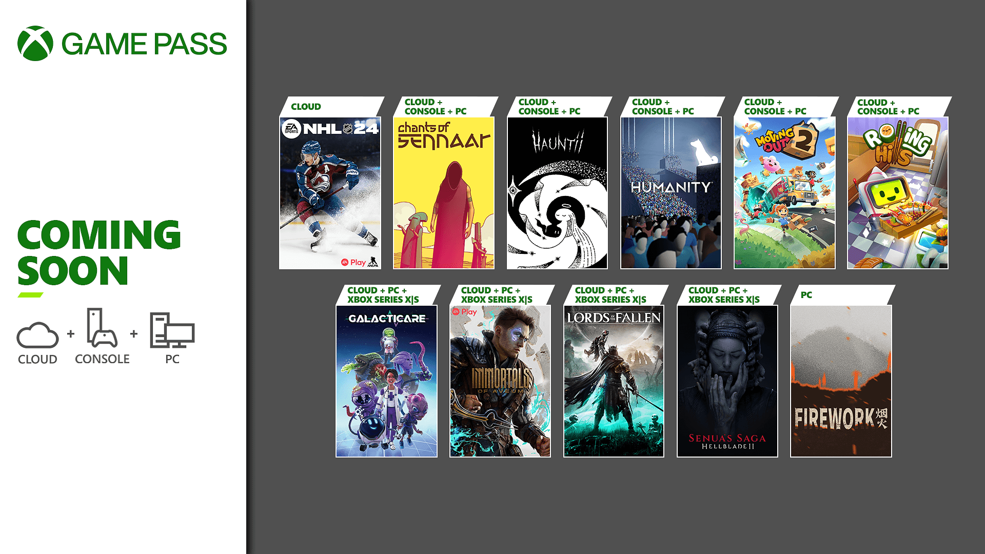 Xbox game pass end may 2024