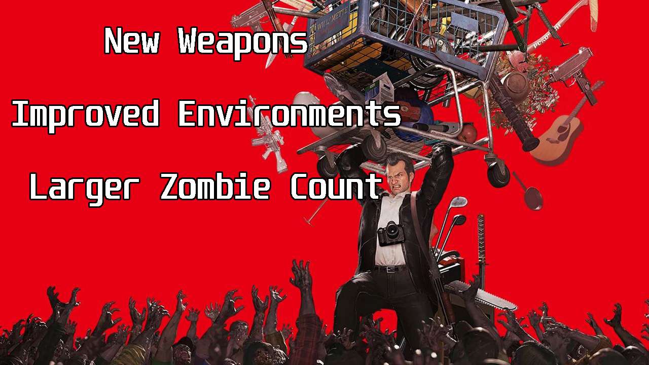 Dead Rising Deluxe Remaster Screenshots Showcase Large Zombie Count, New Weapons & Improved Environments