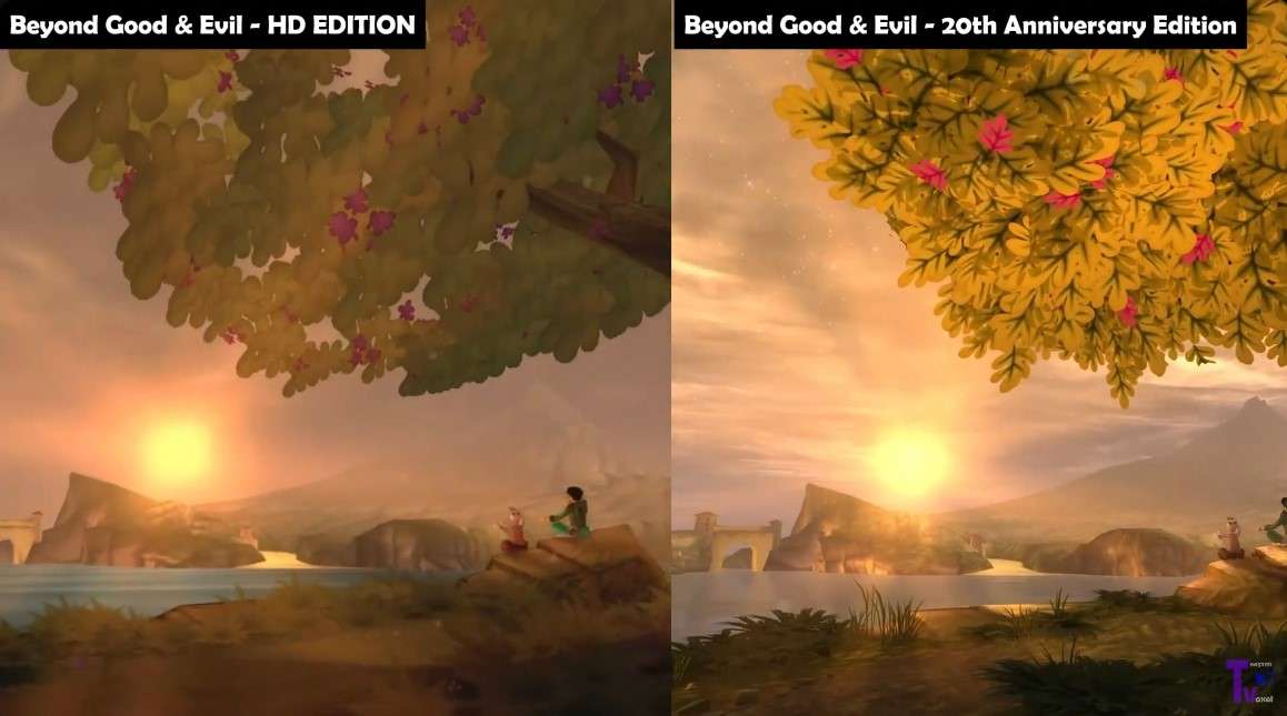 Издание Beyond Good & Evil, посвященное 20-летнему юбилею, предлагает большие улучшения по сравнению с оригиналом