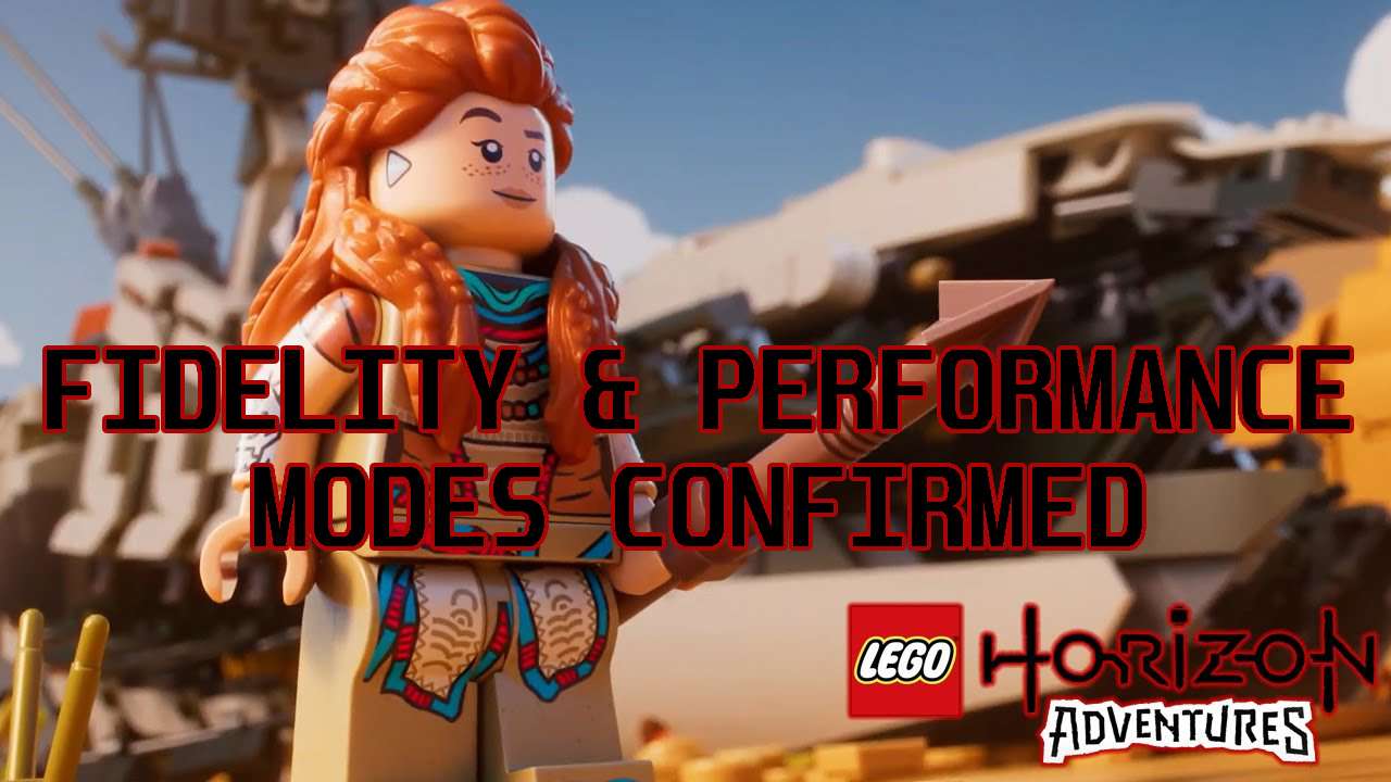 В LEGO Horizon Adventures на PS5 будет режим Fidelity/Performance, без кросс-игры