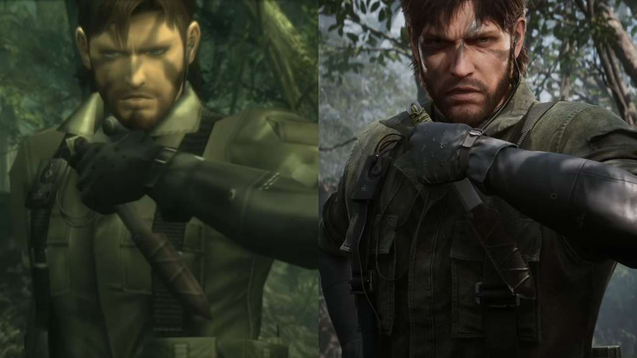 Metal gear solid delta comparison
