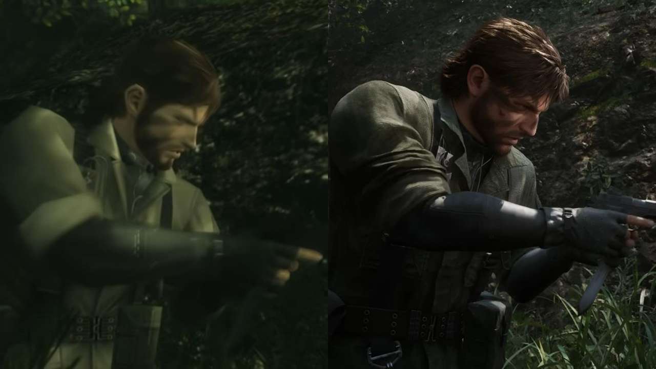 Metal gear solid delta comparison