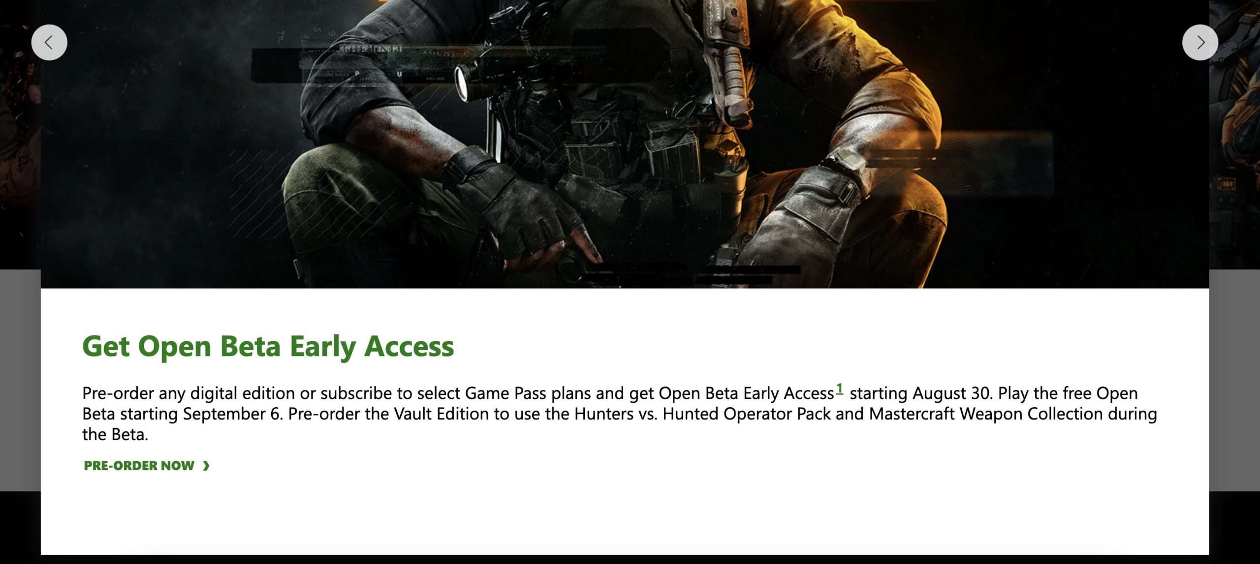 Call of duty black ops 6 beta