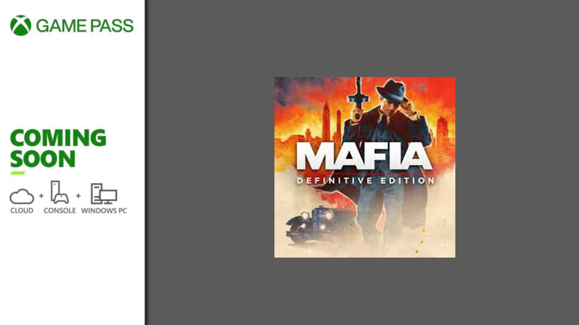 Сообщается, что Mafia: Definitive Edition выйдет на Xbox Game Pass в августе